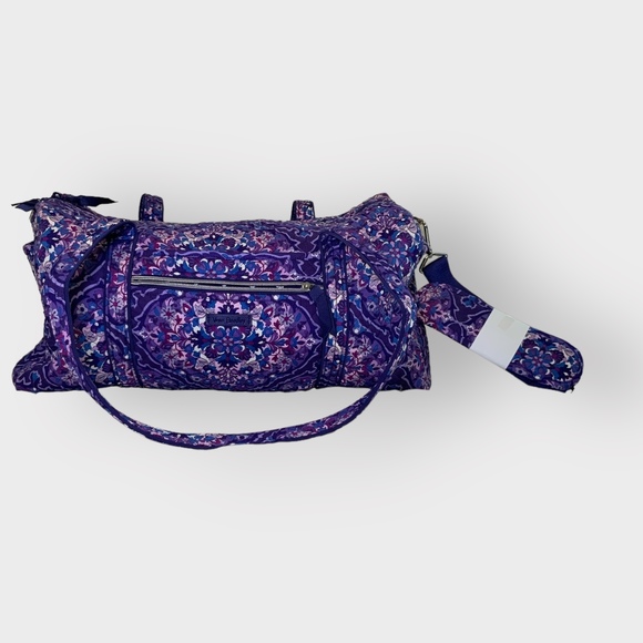 Vera Bradley Medium Travel Duffel Bag in Regal Rosette - Picture 2 of 10